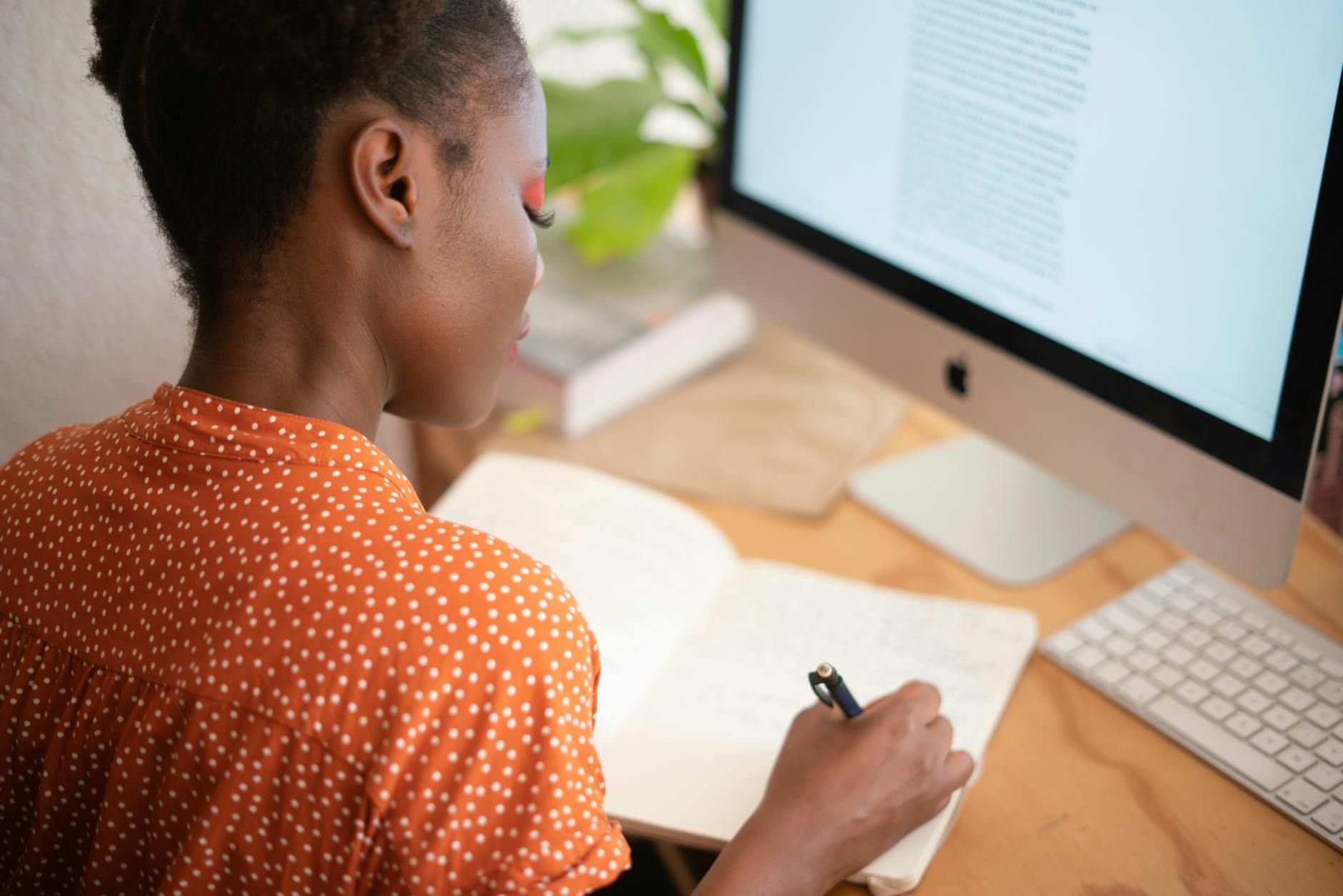 Girl Writing